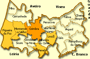 Concelho de Coimbra, distrito de Coimbra