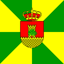 Bandeira de Olivença (ocupação Espanhola)