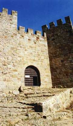 Porta de entrada no castelo