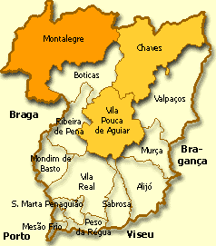 Montalegre, distrito de Vila Real